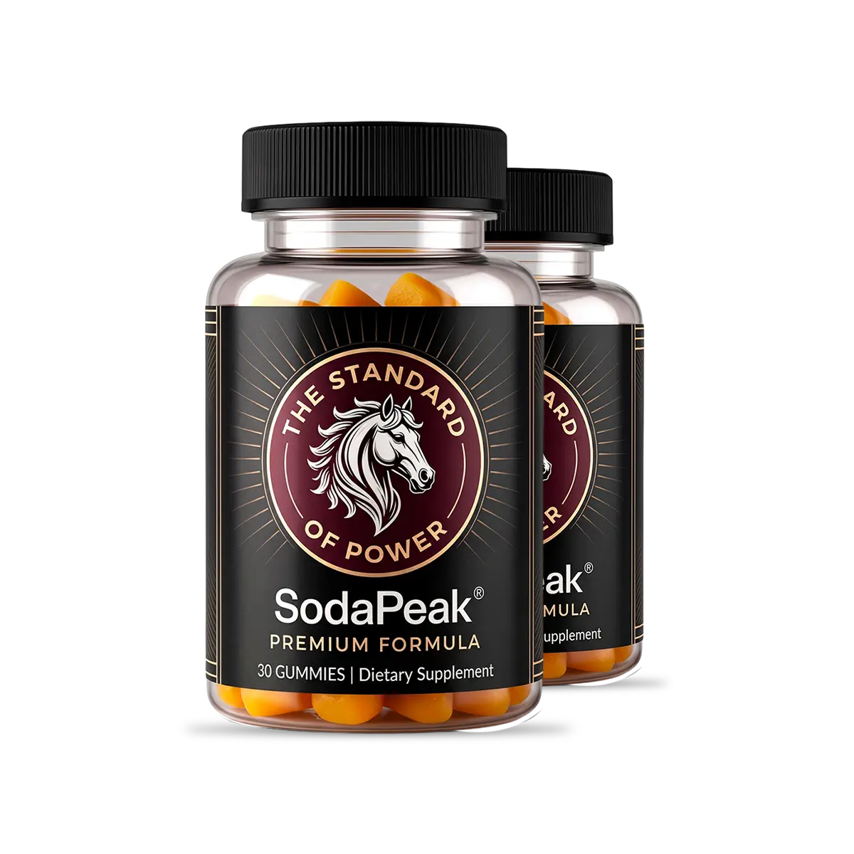 Two bottles of SodaPeak